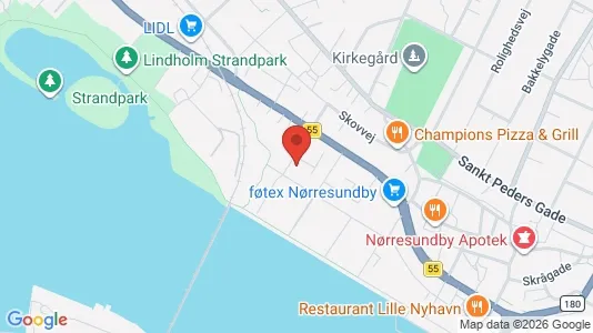 Apartments for rent i Nørresundby - kort over placeringen