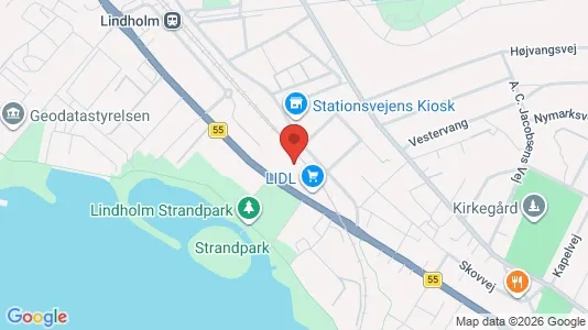 Rooms for rent i Nørresundby - kort over placeringen