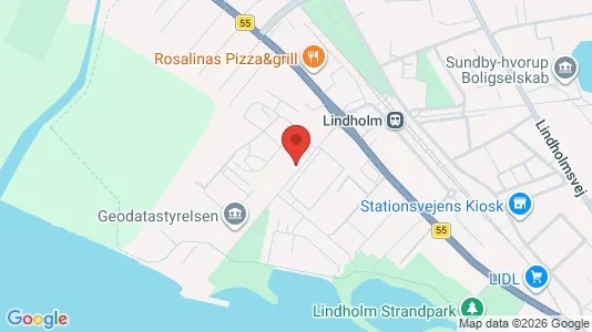 Rooms for rent i Nørresundby - kort over placeringen