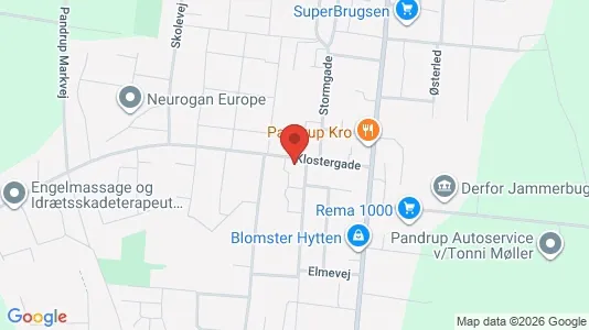 Apartments for rent i Pandrup - kort over placeringen