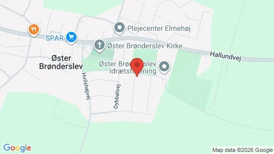 Apartments for rent i Brønderslev - kort over placeringen