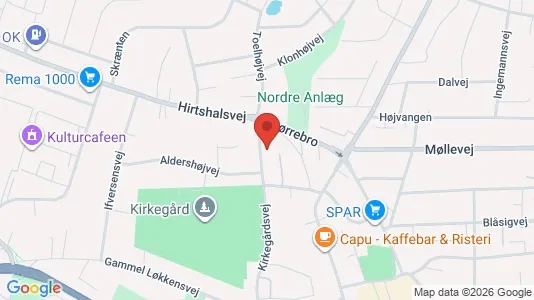 Apartments for rent i Hjørring - kort over placeringen
