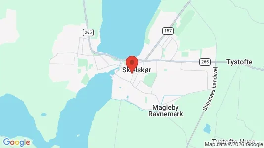 Apartments for rent i Skælskør - kort over placeringen