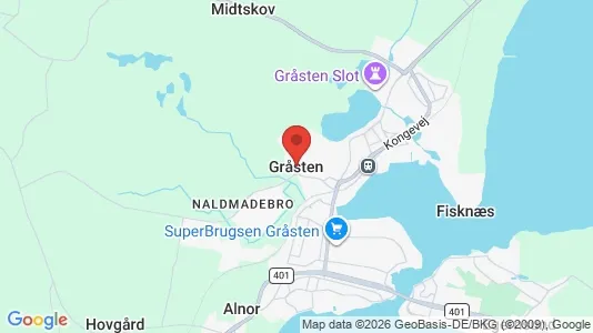 Apartments for rent i Gråsten - kort over placeringen