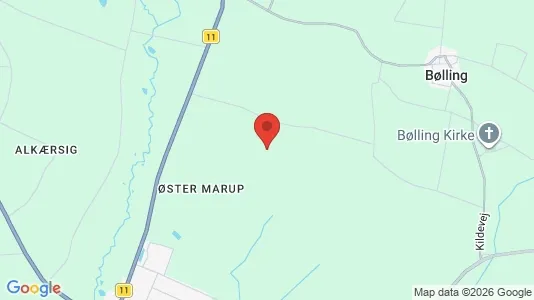 Houses for rent i Skjern - kort over placeringen