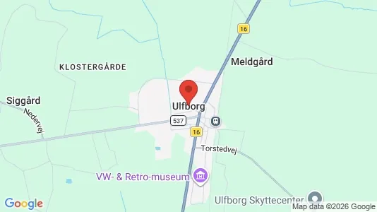Apartments for rent i Ulfborg - kort over placeringen