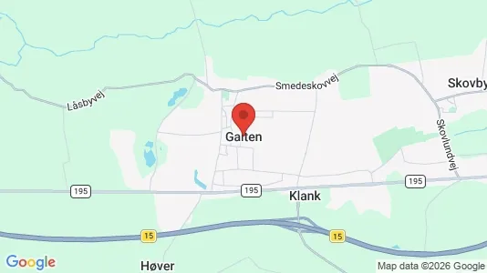 Apartments for rent i Galten - kort over placeringen