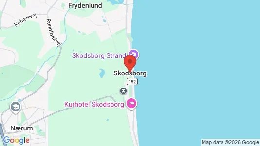 Rooms for rent i Skodsborg - kort over placeringen