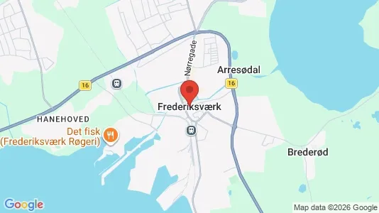 Houses for rent i Frederiksværk - kort over placeringen